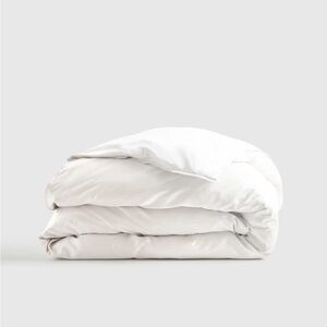Quince White Cotton Duvet Cover